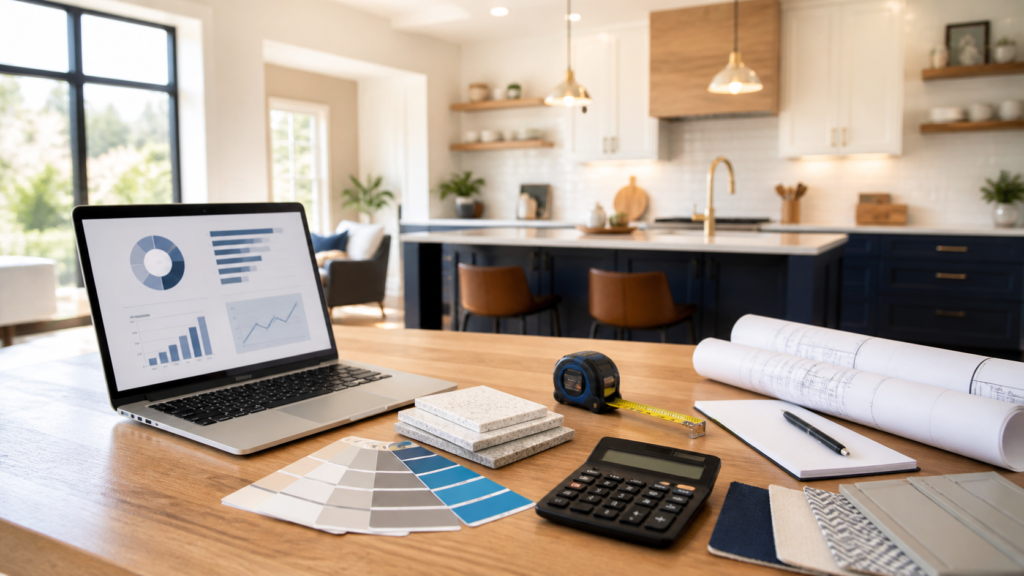 Home renovation funded by a HELOC