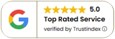 Google 5.0 Top Rated Service verified by Trustindex